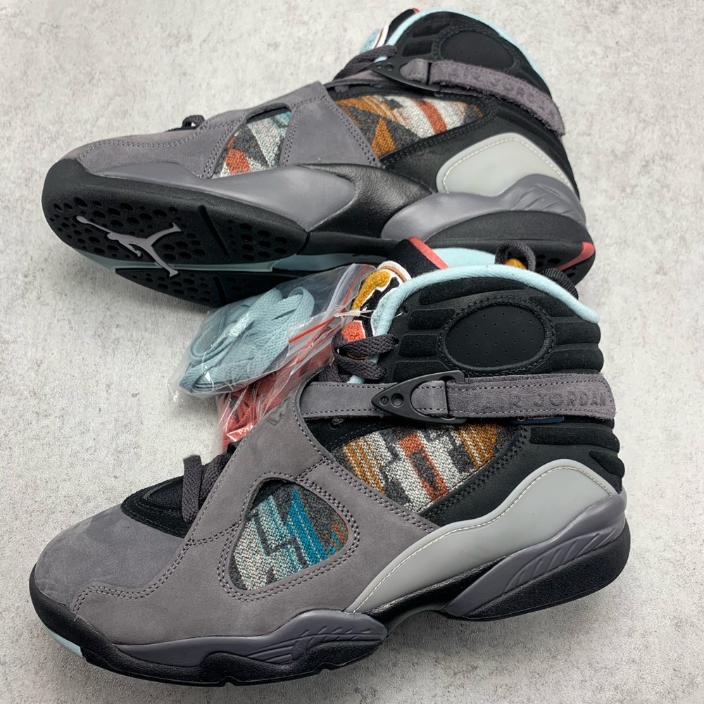 New Men’s Air Jordan 8 Retro N7 Pendleton Size 9.5